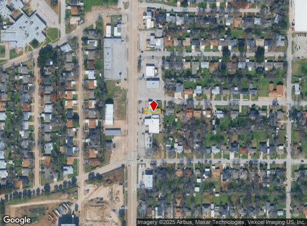 857 S Cherry Ln, Fort Worth, TX Parcel Map