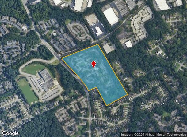 1695 Graves Rd, Norcross, GA Parcel Map