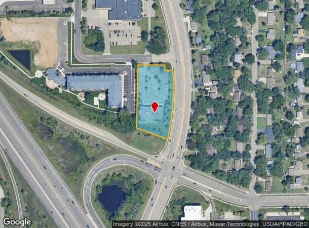 10160 Foley Blvd Nw, Minneapolis, MN Parcel Map