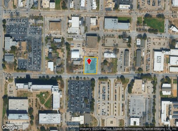  308 S West St, Arlington, TX Parcel Map