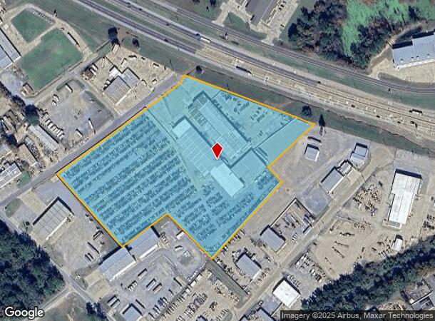 208 Franklin Dr, West Monroe, LA Parcel Map