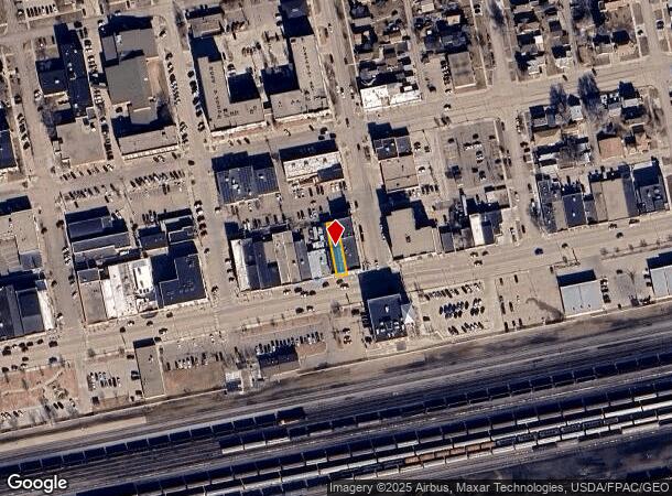  104 W Main St, Mandan, ND Parcel Map