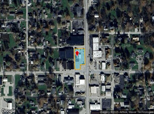 100 N Main St, Georgetown, IL Parcel Map