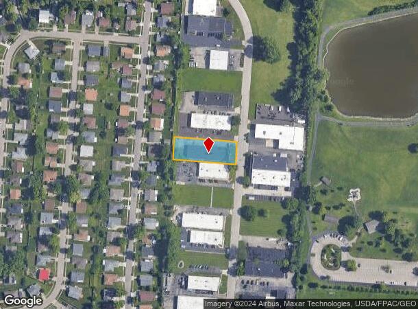  2779 Culver Ave, Dayton, OH Parcel Map