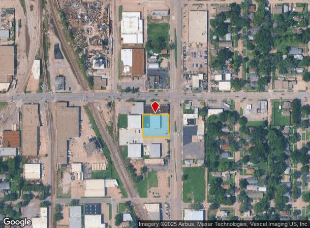  1207 S Washington Ave, Wichita, KS Parcel Map