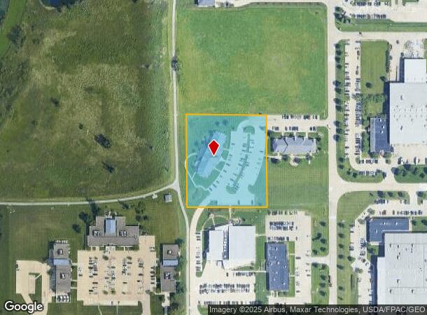 6919 Chancellor Dr, Cedar Falls, IA Parcel Map