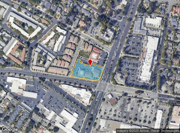  15991 Los Gatos Blvd, Los Gatos, CA Parcel Map