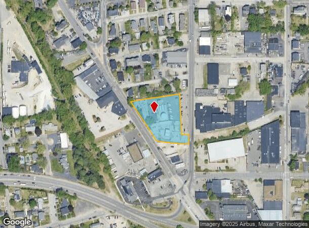  67 Willow St, Manchester, NH Parcel Map