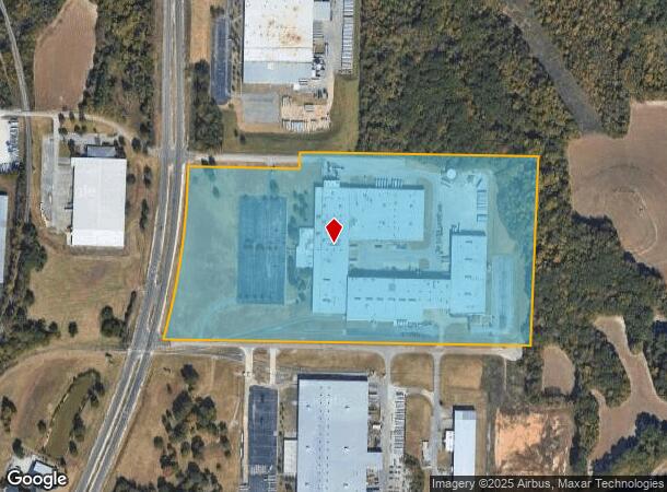  2500 Dr F E Wright Dr, Jackson, TN Parcel Map