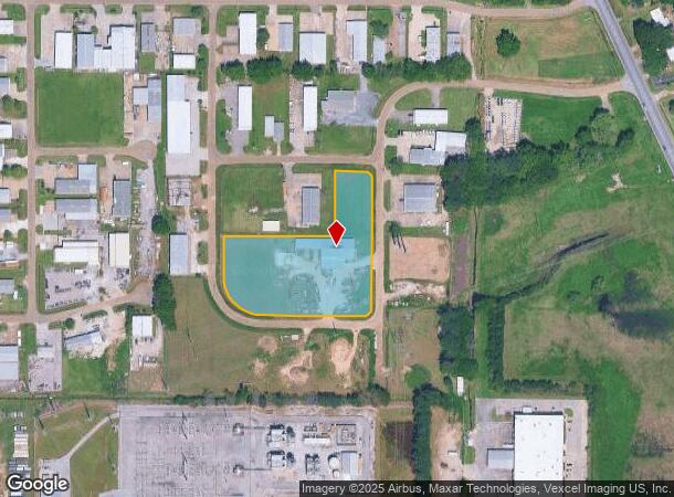 207 Max Dr, Lafayette, LA Parcel Map