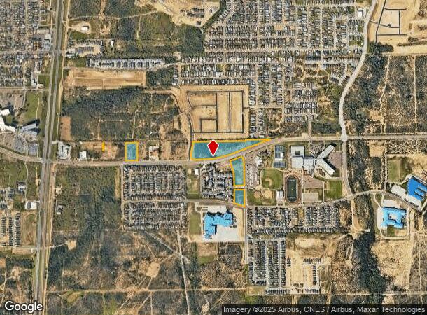 Cuatro Vientos Rd, Laredo, TX Parcel Map