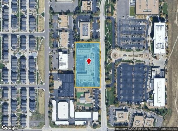 8955 Ridgeline Blvd, Highlands Ranch, CO Parcel Map