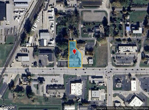 12563 Adams Rd, Granger, IN Parcel Map