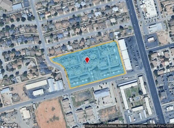  4534 Sinclair Ave, Midland, TX Parcel Map