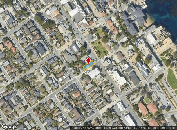  301 Lighthouse Ave, Monterey, CA Parcel Map