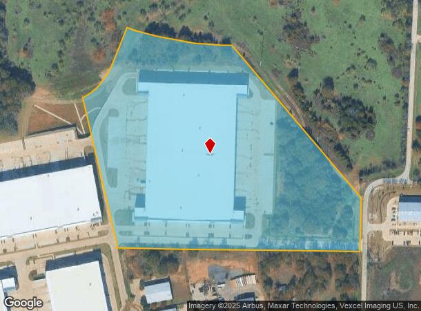 2605 Copper Creek Rd, Denton, TX Parcel Map