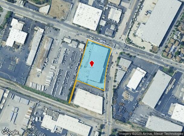  7919 Paramount Blvd, Pico Rivera, CA Parcel Map