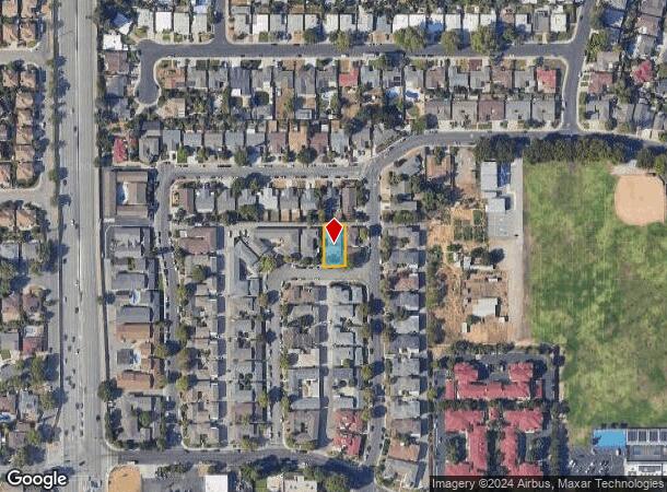  3511 Wehner Dr, Santa Clara, CA Parcel Map