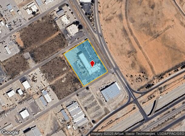  3312 Fortress Dr, Midland, TX Parcel Map