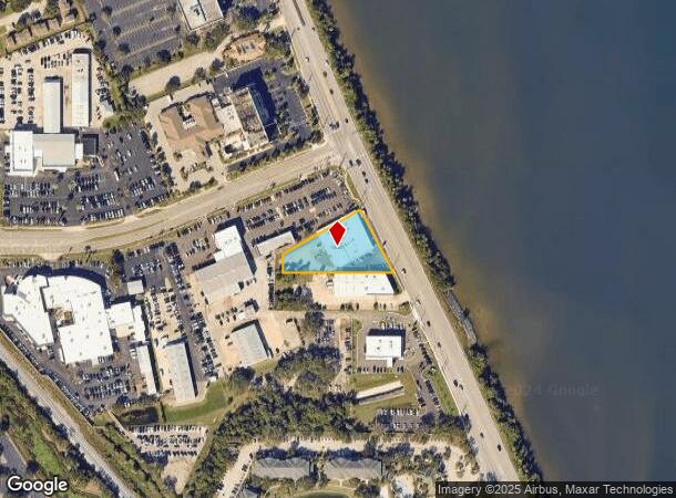  1024 S Harbor City Blvd, Melbourne, FL Parcel Map