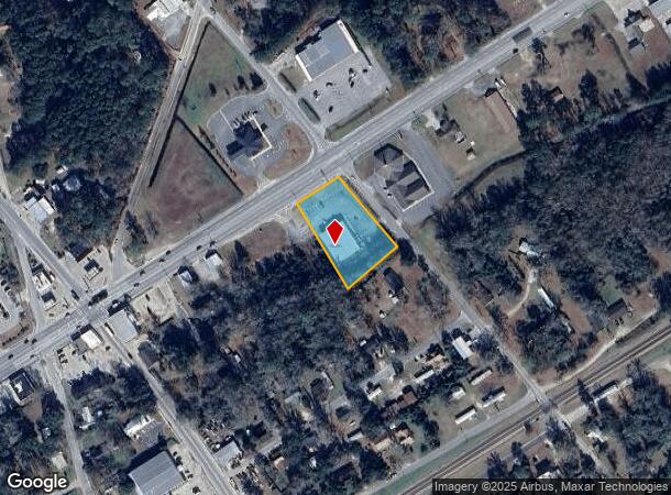  112 E Cypress St, Ludowici, GA Parcel Map