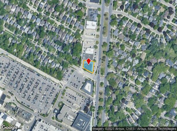19307 Mack Ave, Grosse Pointe Woods, MI Parcel Map