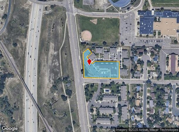  549 Oakwood Dr, Castle Rock, CO Parcel Map