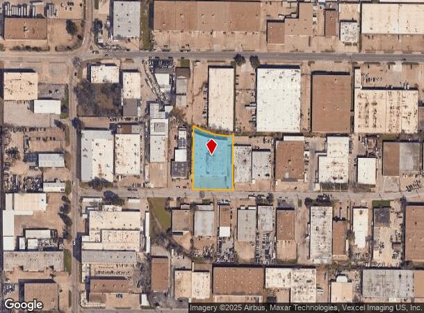  2623 Brenner Dr, Dallas, TX Parcel Map