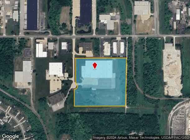  8303 Corporate Park Dr, Macedonia, OH Parcel Map