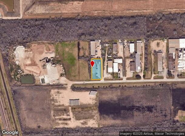  8311 Industrial Dr, Pearland, TX Parcel Map