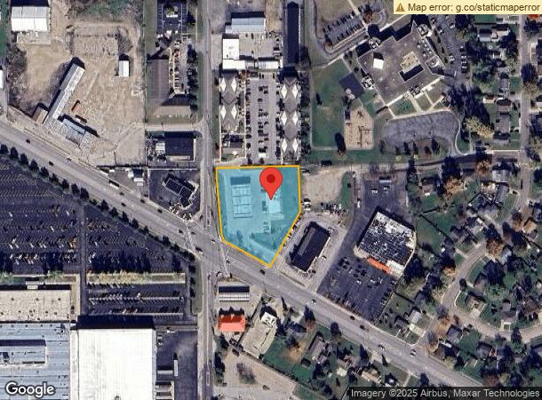 415 S Gladstone Ave, Columbus, IN Parcel Map