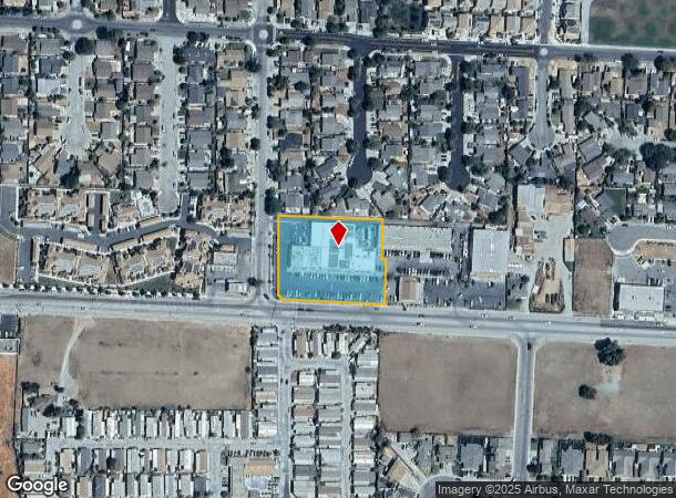 1280 4Th St, Hollister, CA Parcel Map