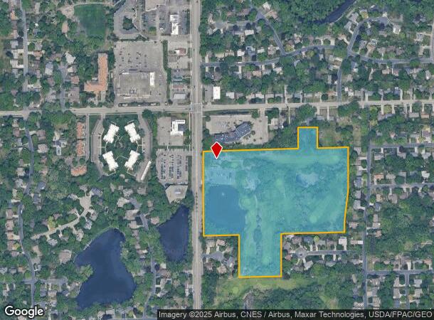  1975 Silver Lake Rd Nw, Saint Paul, MN Parcel Map