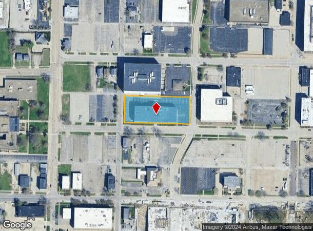  325 W Adams St, Springfield, IL Parcel Map