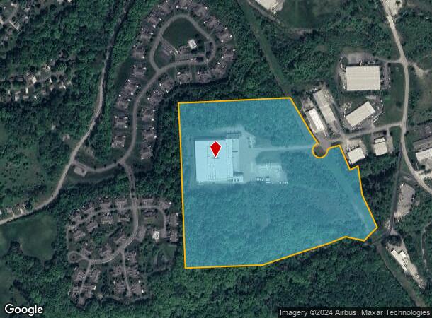  24 Frontier Dr, Gibsonia, PA Parcel Map