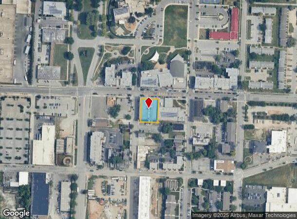  1805 E Vine St, Kansas City, MO Parcel Map