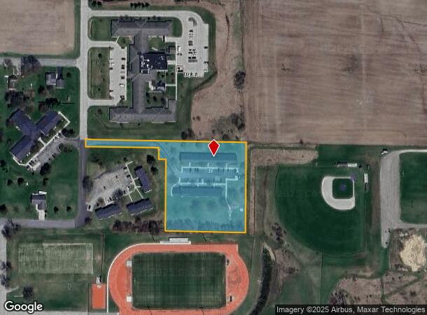 420 E Grove St, Carson City, MI Parcel Map