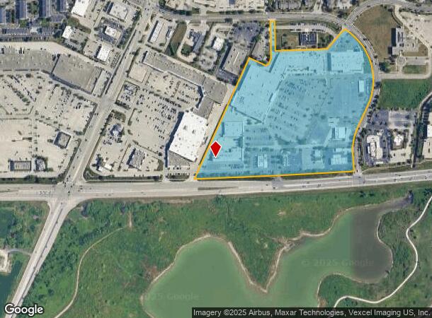 1 Rice Lake Sq, Wheaton, IL Parcel Map