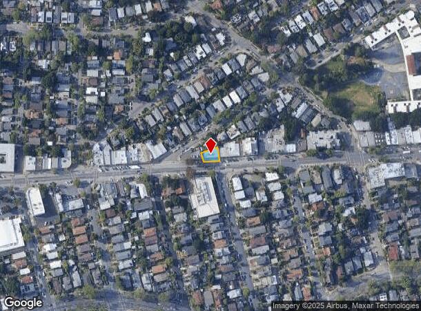 1631 Solano Ave, Berkeley, CA Parcel Map