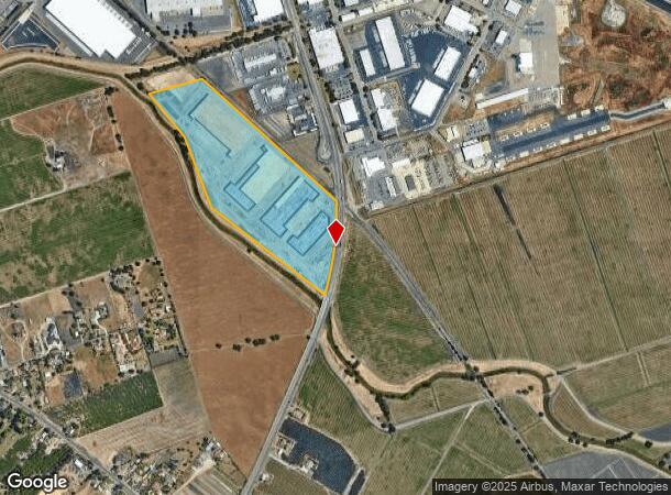  8441 S Airport Way, Stockton, CA Parcel Map