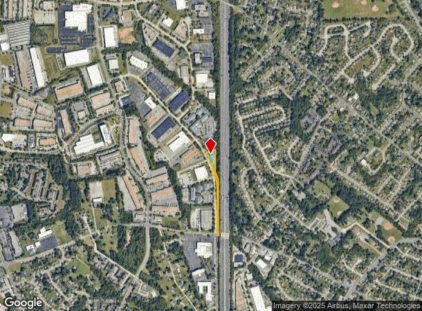 7113 Ambassador Rd, Windsor Mill, MD Parcel Map