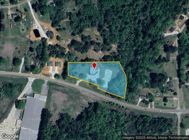 262 E Oxford St, Pontotoc, MS Parcel Map