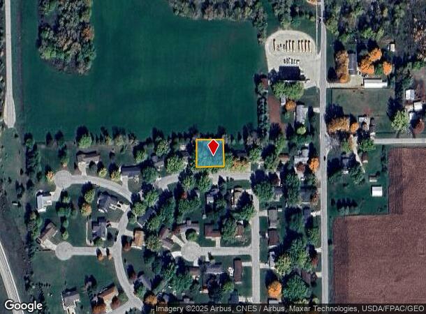 202 Dawn Dr, Nashua, IA Parcel Map