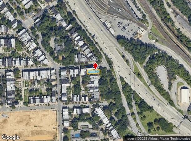  2028 Mount Royal Ter, Baltimore, MD Parcel Map