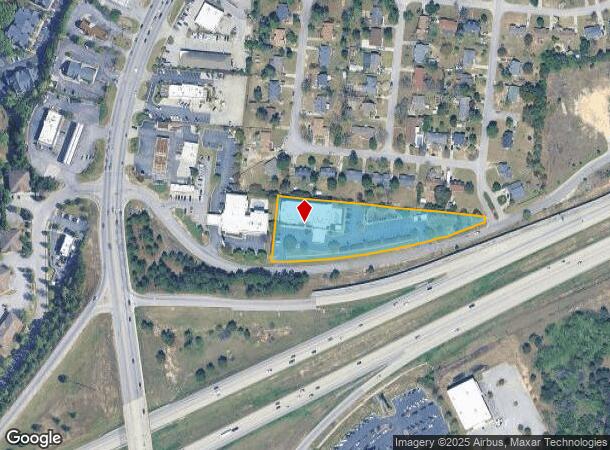 1021 Clemson Frontage Rd, Columbia, SC Parcel Map