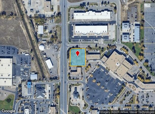  6520 Indiana St, Arvada, CO Parcel Map