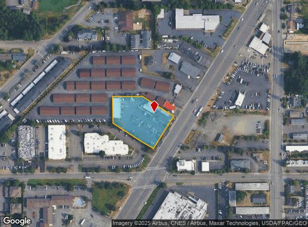  9910 Evergreen Way, Everett, WA Parcel Map