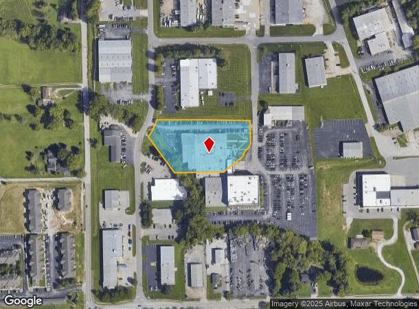 4100 Earnings Way, New Albany, IN Parcel Map