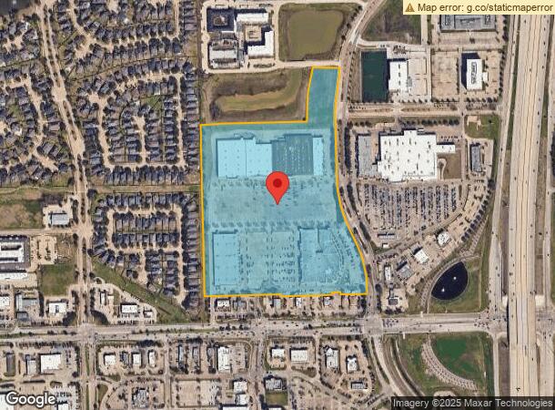  2810 Business Center Dr, Pearland, TX Parcel Map