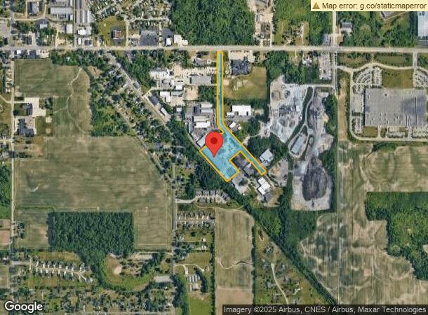  6945 Dutton Industrial Park Dr Se, Caledonia, MI Parcel Map